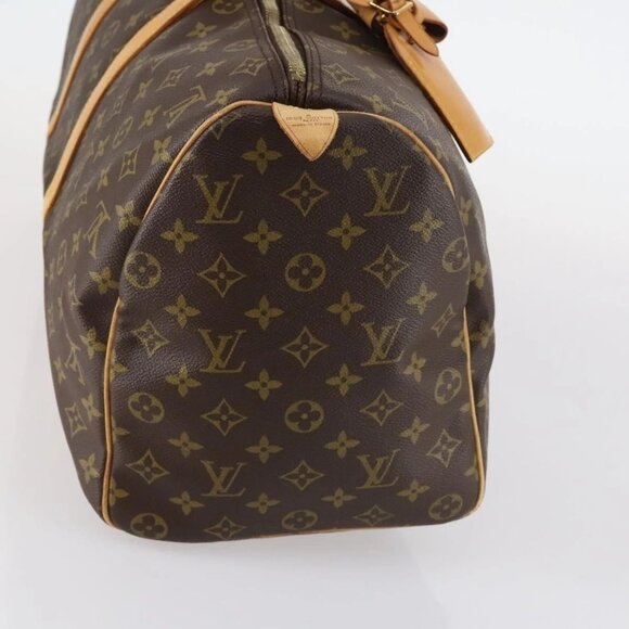 LOUIS VUITTON Monogram Keepall 45 Boston Bag M41428 LV Auth 142204 - Picture 6 of 16